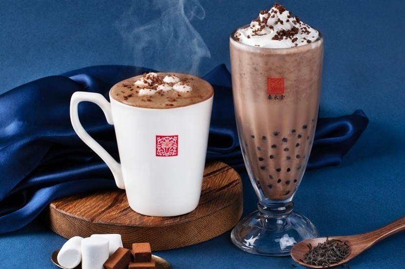 春水堂の冬限定ドリンク「タピオカ生チョコミルクティー」マシュマロ＆チョコクランチ乗せたホットも