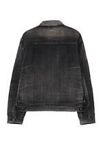 ワイルドサイド ヨウジヤマモト×マインデニム、レオパードファー裏地の黒デニムジャケットなど｜写真2