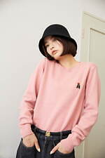 スナイデル×ベアパウコラボ、“ベア”刺繍の上品ニットプルオーバー＆牛革スエードのフラットシューズ｜写真12