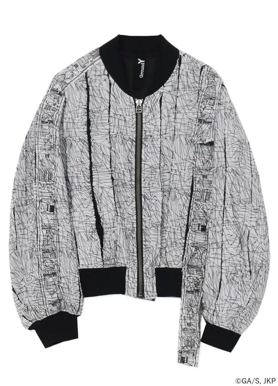 "TALISMAN" EMBROIDERY BLOUSON WHITE 143,000円