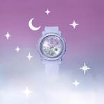 BABY-G“冬の夜空”テーマの新作腕時計、月＆星入りグラデーション文字板｜写真4