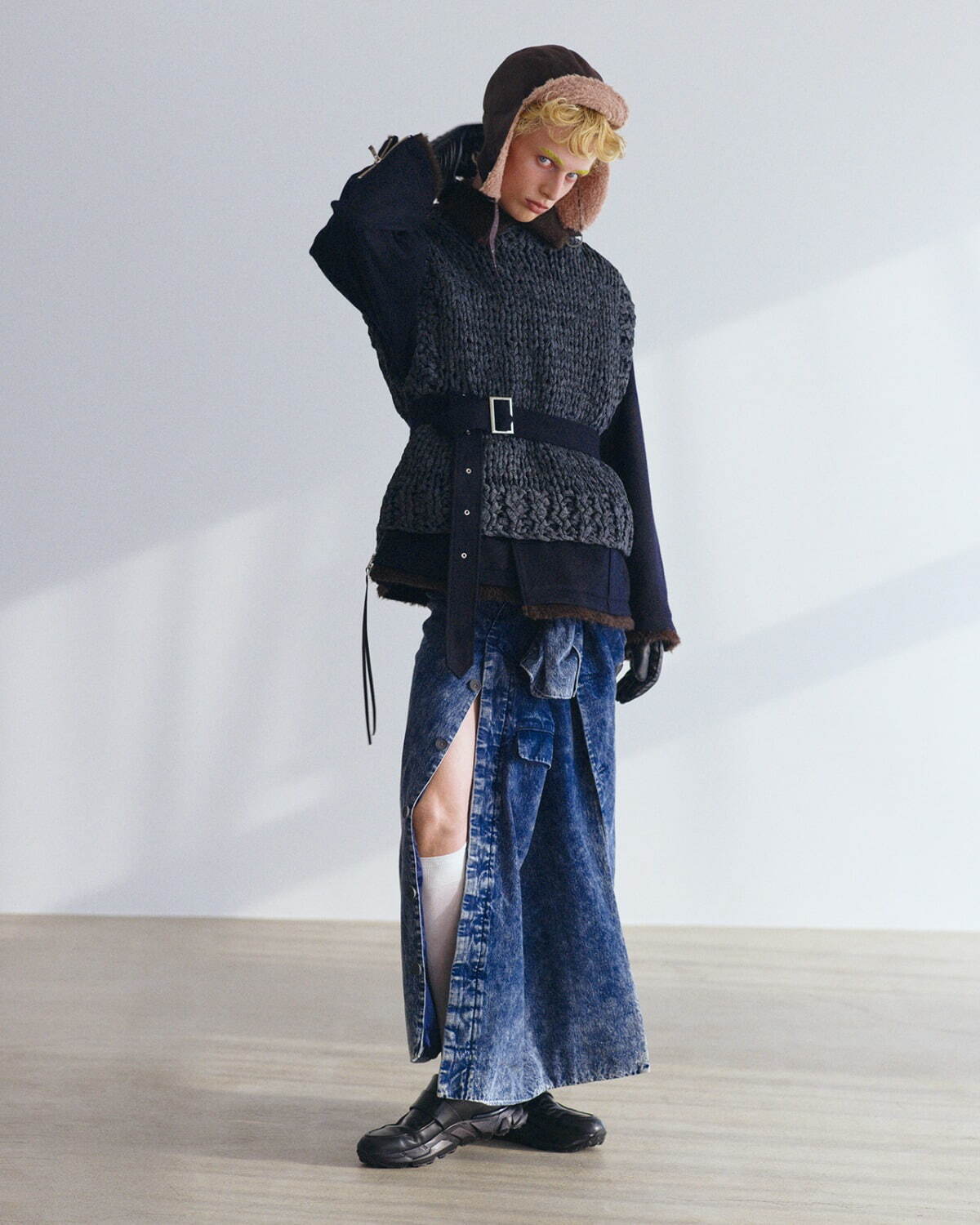 2023 AW MAISON SPECIAL デニム カーディガン ファッション