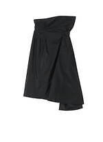 ヨウジヤマモトのウィメンズ新作、“オールブラック”の左右非対称ドレスやオールインワン｜写真10