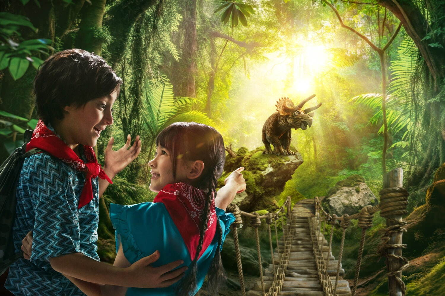 FINDING DINOSAURS ファインディング ダイナソーズ
画像提供：ジャパンエンターテイメント