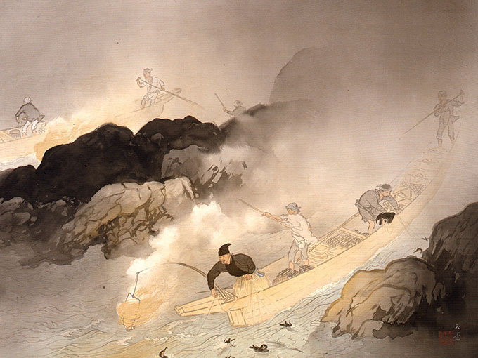 写真1 14 山種美術館で歌川広重 横山大観らの作品 日本画で見る 水の音 ファッションプレス