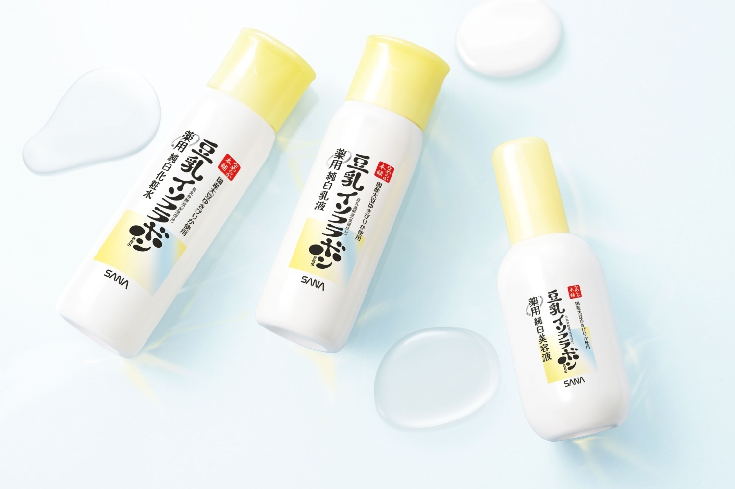 グリチルリチン酸ジカリウム｜豆乳スキンケア「なめらか本舗」美白ラインに24年春“肌荒れ防止＆毛穴ケア”叶う新化粧水・乳液・美容液