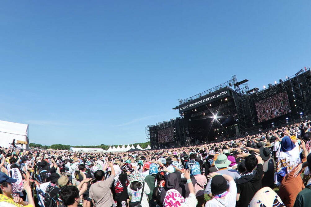 音楽フェス「ライジングサンロックフェスティバル 2025」北海道