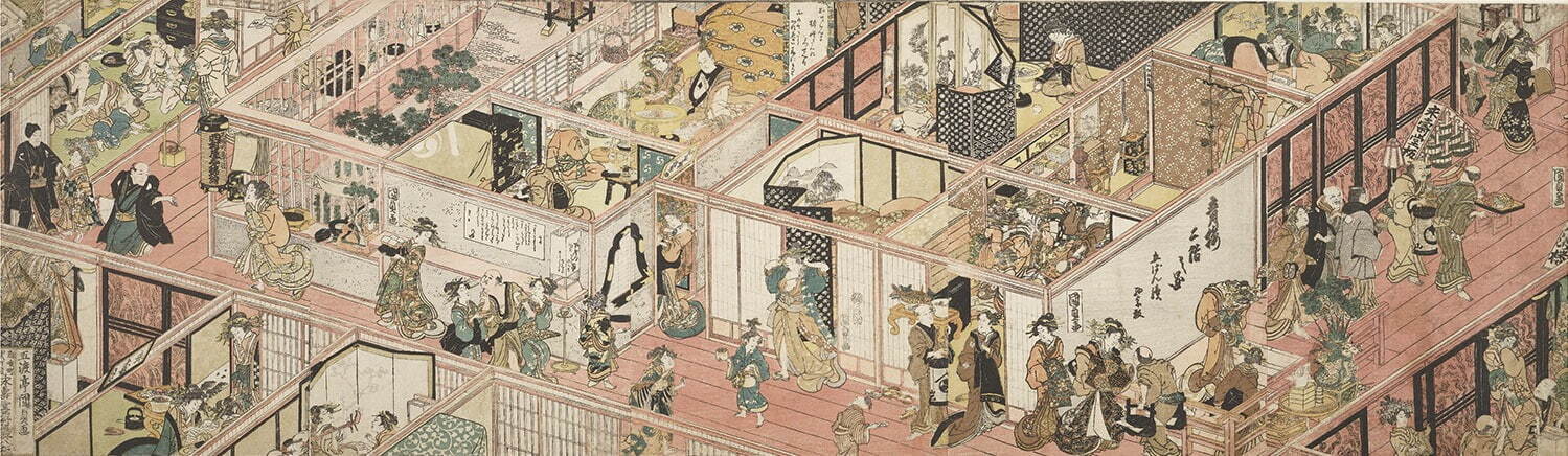 大吉原展」東京藝術大学大学美術館で - “江戸の一大遊廓”文化と