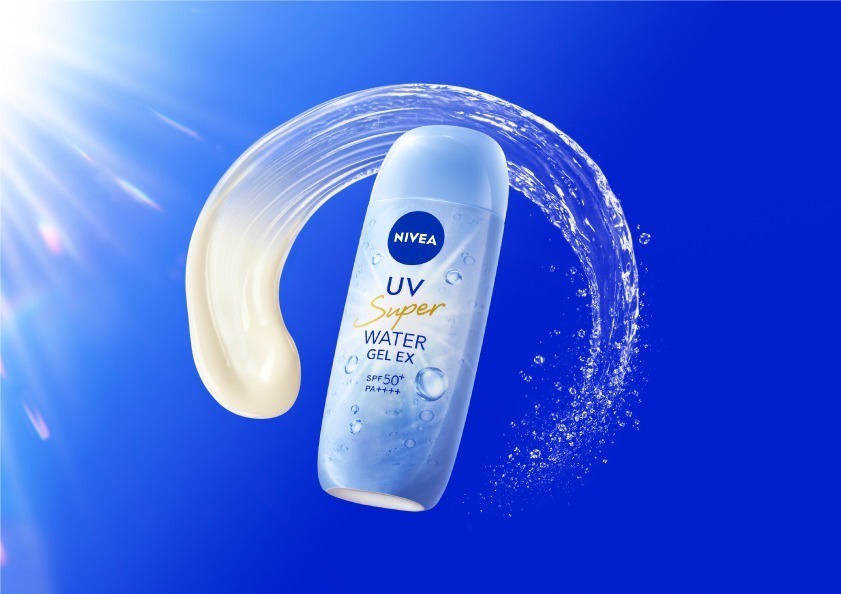 「ニベアUV ウォータージェルEX」SPF50+・PA++++ 80g