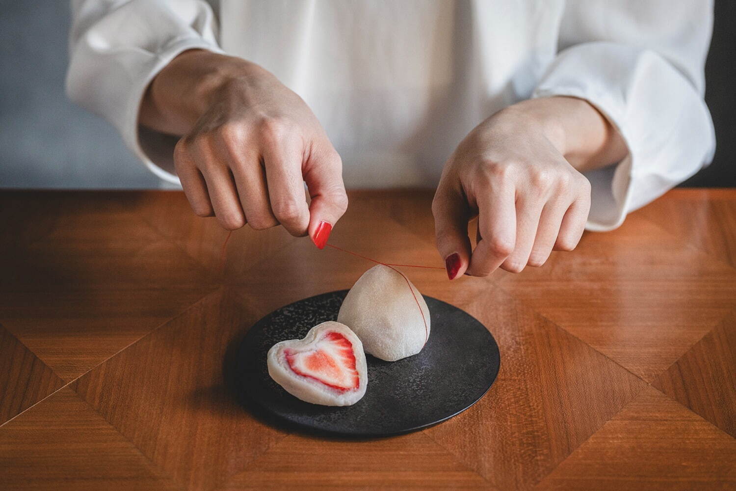 フルーツ大福の弁才天が銀座に「ベンザイテン カフェ」苺の和風アフタヌーンティーやどら焼きなど｜写真4
