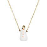 アリータのクリスマスジュエリー、“雪だるま＆ジンジャーマン”モチーフのネックレスなど｜写真1