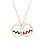 アリータのクリスマスジュエリー、“雪だるま＆ジンジャーマン”モチーフのネックレスなど｜写真3