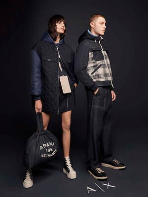 A|X アルマーニ エクスチェンジ(A|X ARMANI EXCHANGE) 2023-24年秋冬メンズコレクション  - 写真11