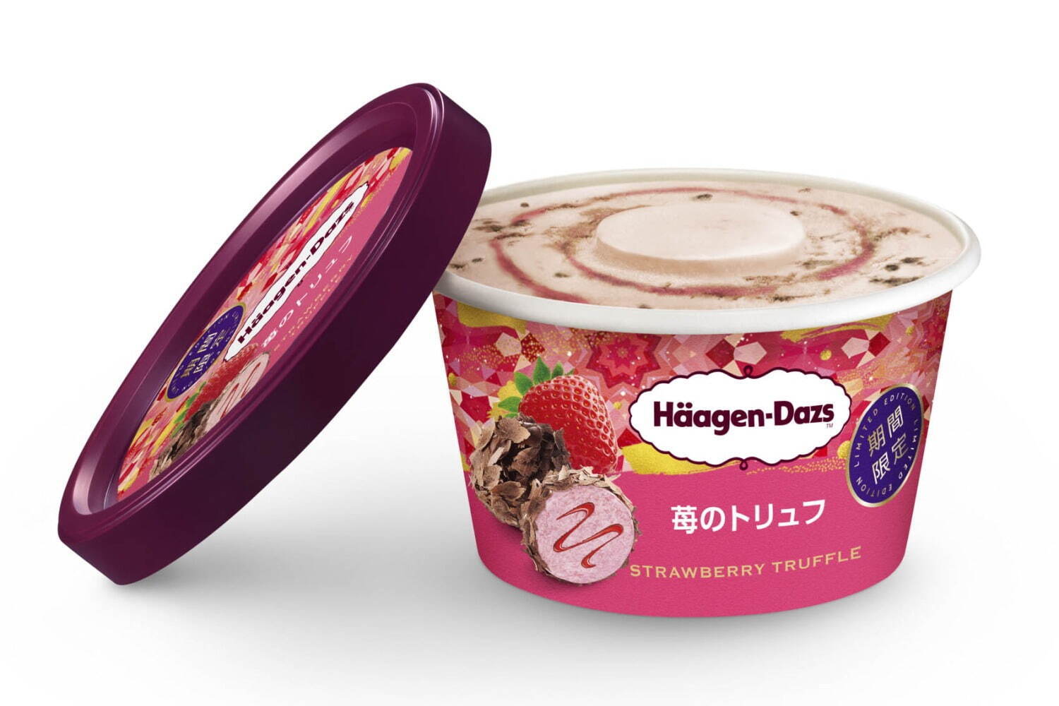 ハーゲンダッツ(Häagen-Dazs) 苺のトリュフ｜写真4