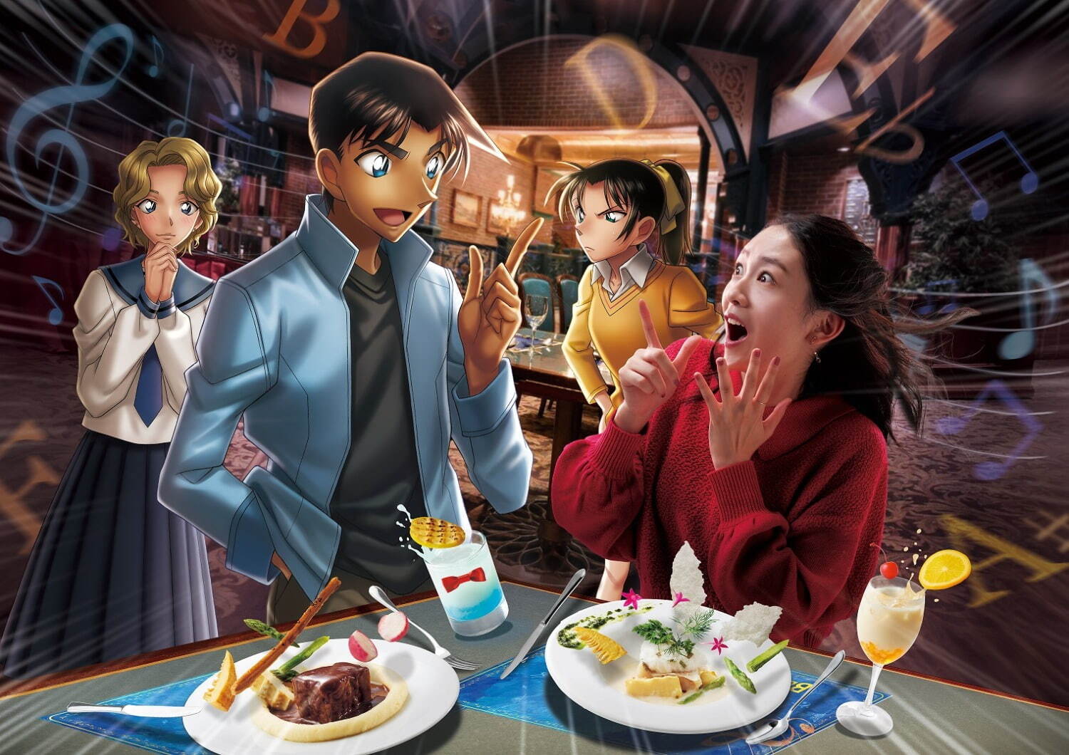 USJ「名探偵コナン・ワールド」24年に再登場、劇場版最新作「100