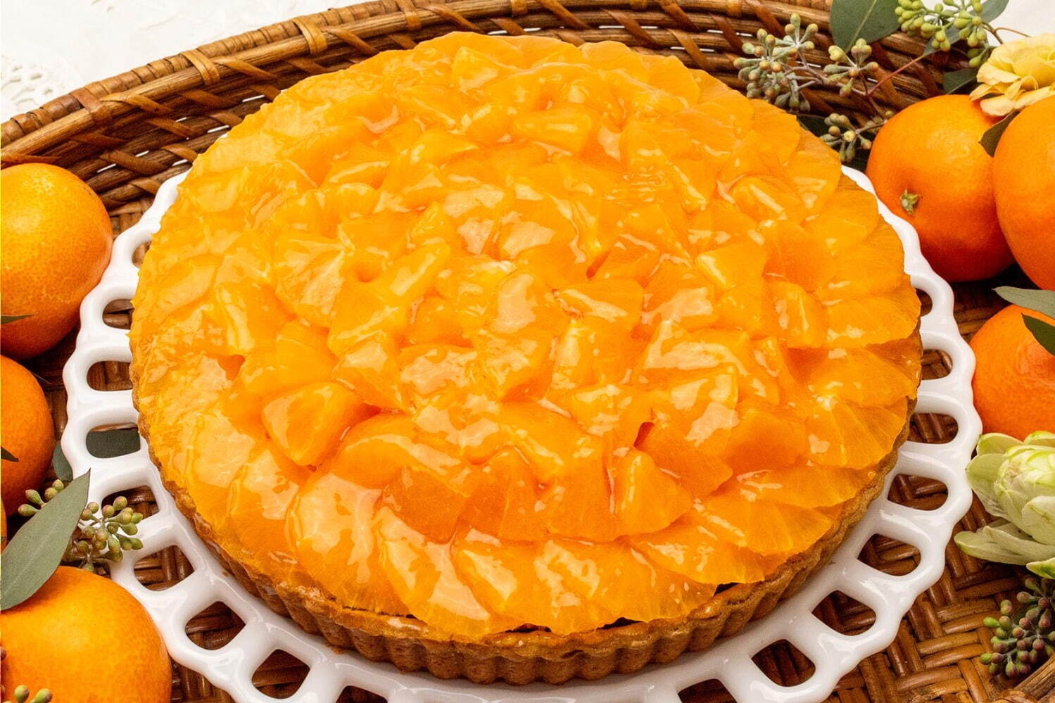 キル フェ ボンから愛媛産みかん「まどんな」と濃厚チョコカスタードのタルト、一部店舗限定で