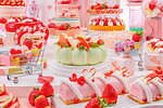 ヒルトン東京のいちごスイーツビュッフェ、“ハートの工場”着想のいちごタルト＆シフォンケーキなど｜写真3