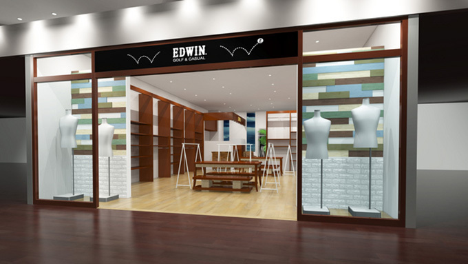 エドウインの新コンセプトショップ「EDWIN GOLF & CASUAL銀座店」がオープン | 写真