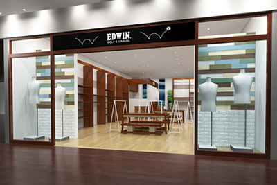 エドウイン「EDWIN GOLF & CASUAL銀座店」