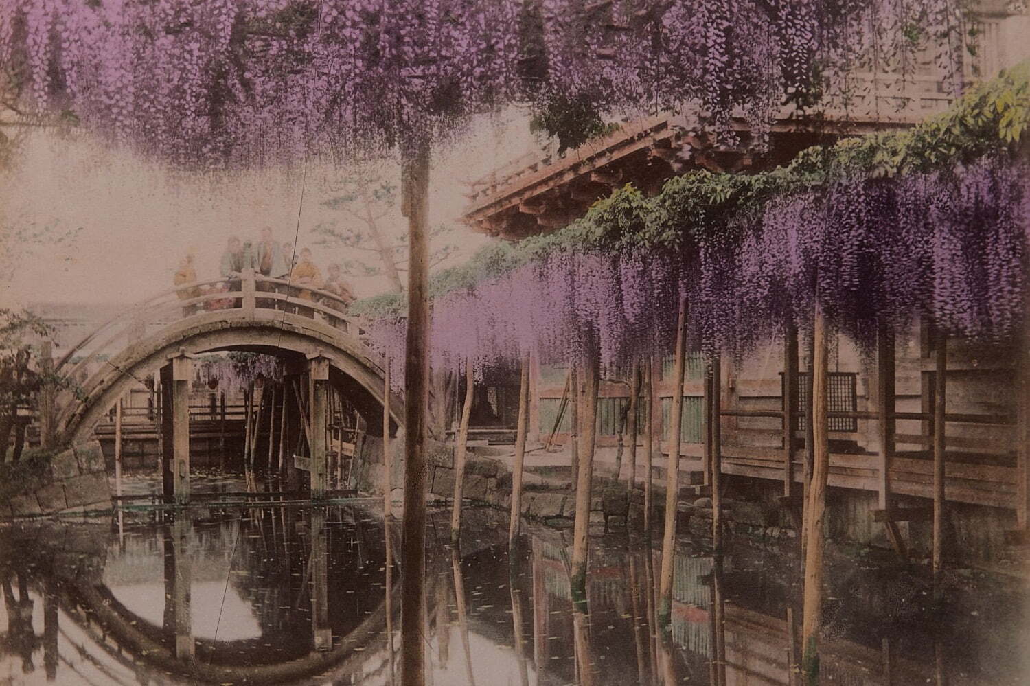 江戸時代中期～後期幕末頃美品信州蔵出三階菱窓絵染付約２０センチサイズ時代陶磁器 明治後期~大正銅判窓絵散らし図尺皿 | 吉祥寺PukuPuku
