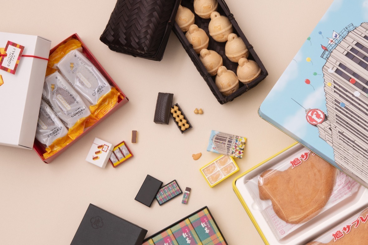 伊勢丹新宿店×ガシャポン“人気和菓子”のミニチュアトイ、とらや