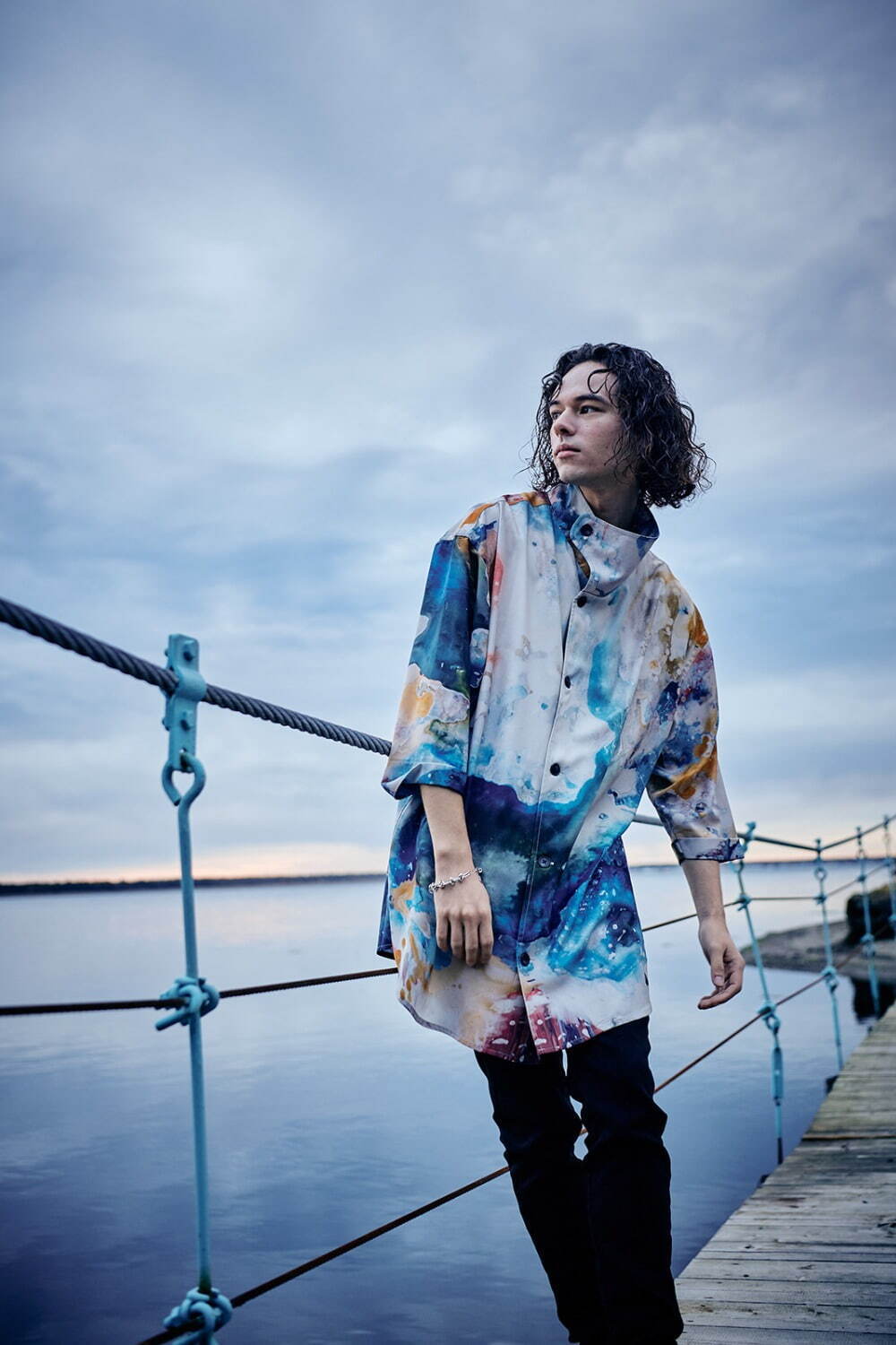 グラム 2024年春｜male スタンド/ノーカラーコート