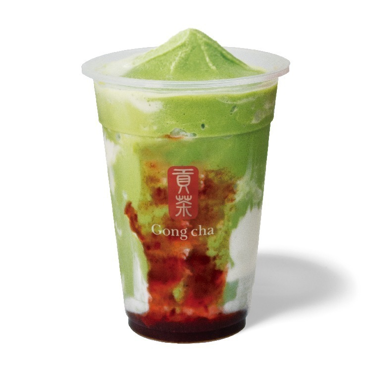 メリーストロベリー抹茶 フローズンティー 670円