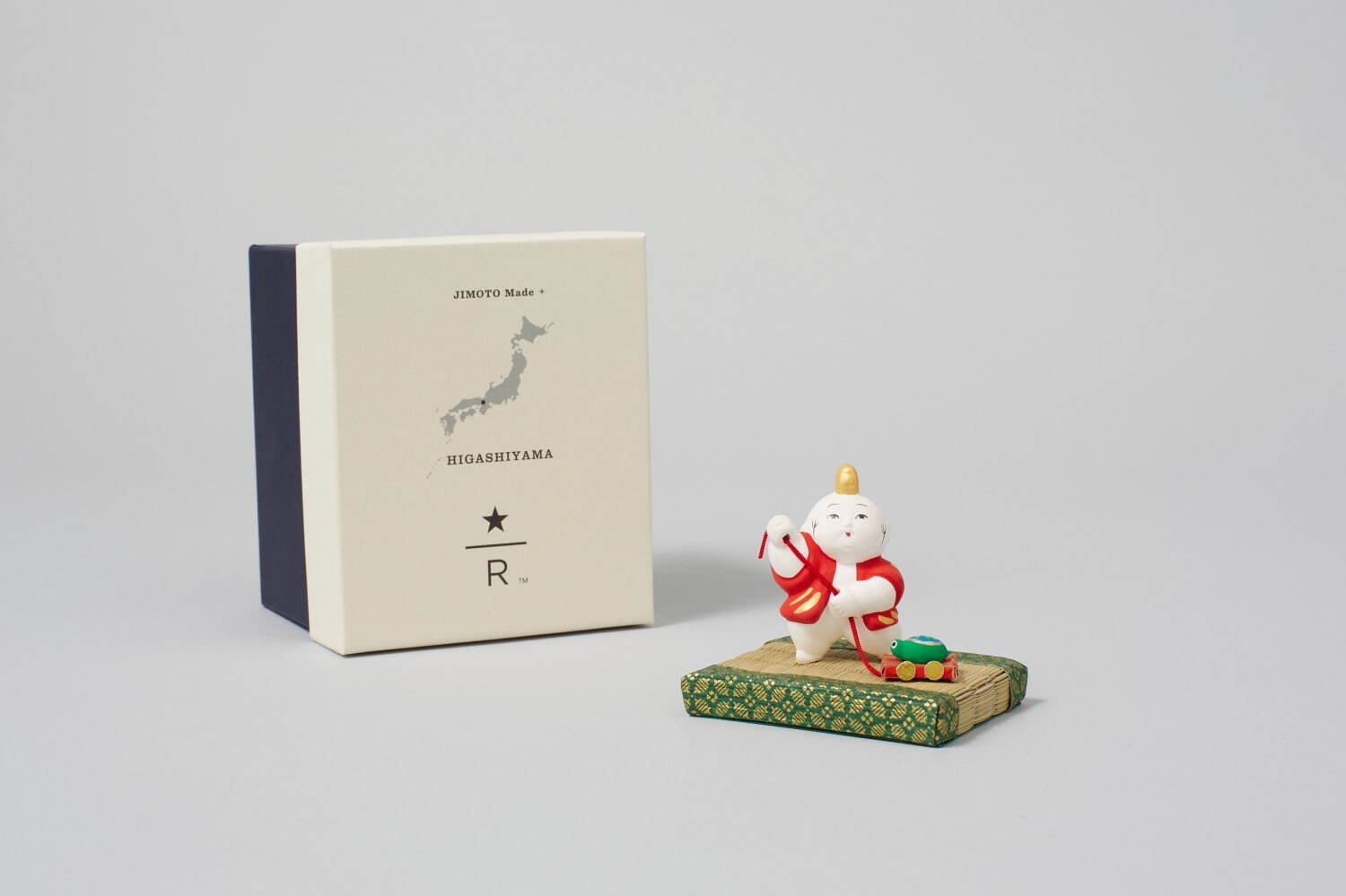 「JIMOTO Made+ 東山 小御所人形亀持ち」4,500円