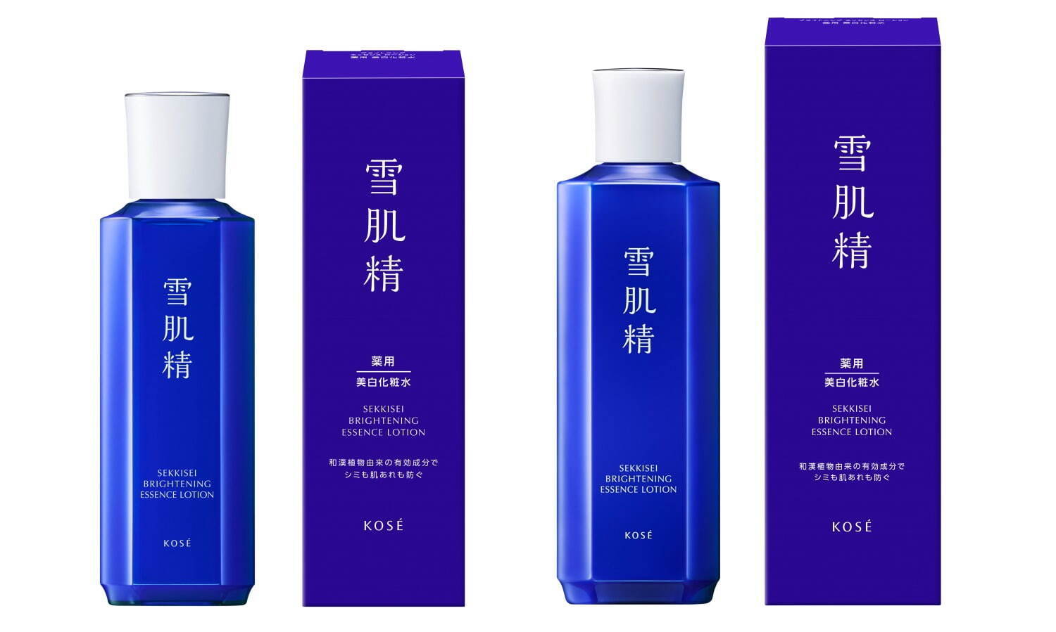 薬用雪肌精 ブライトニング エッセンス ローション【医薬部外品】200mL 3,850円／350mL 5,940円(編集部調べ)