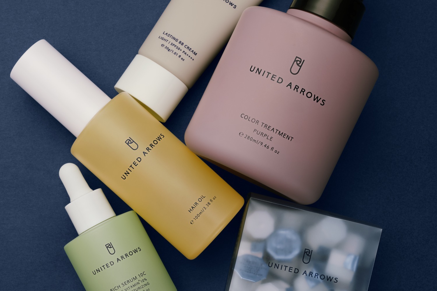 「ユナイテッドアローズ ビューティー」誕生、“日常使いできる”シンプル美容液＆ヘアオイルなど全6品