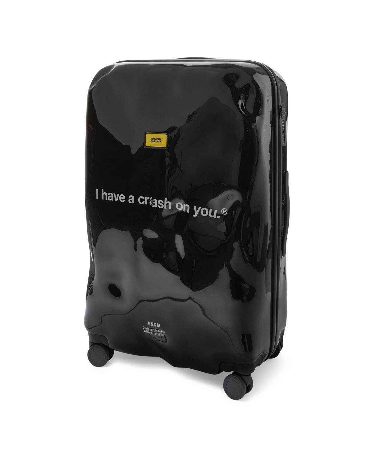 MSGM“凸凹ボディ”のスーツケース＆バックパック、伊・クラッシュバゲージとコラボで｜写真6