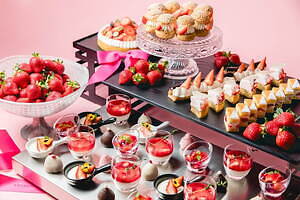 “あまおうが主役”の「苺デザートビュッフェ」フォションホテル京都で、あまおうタルトやパンナコッタ｜写真3