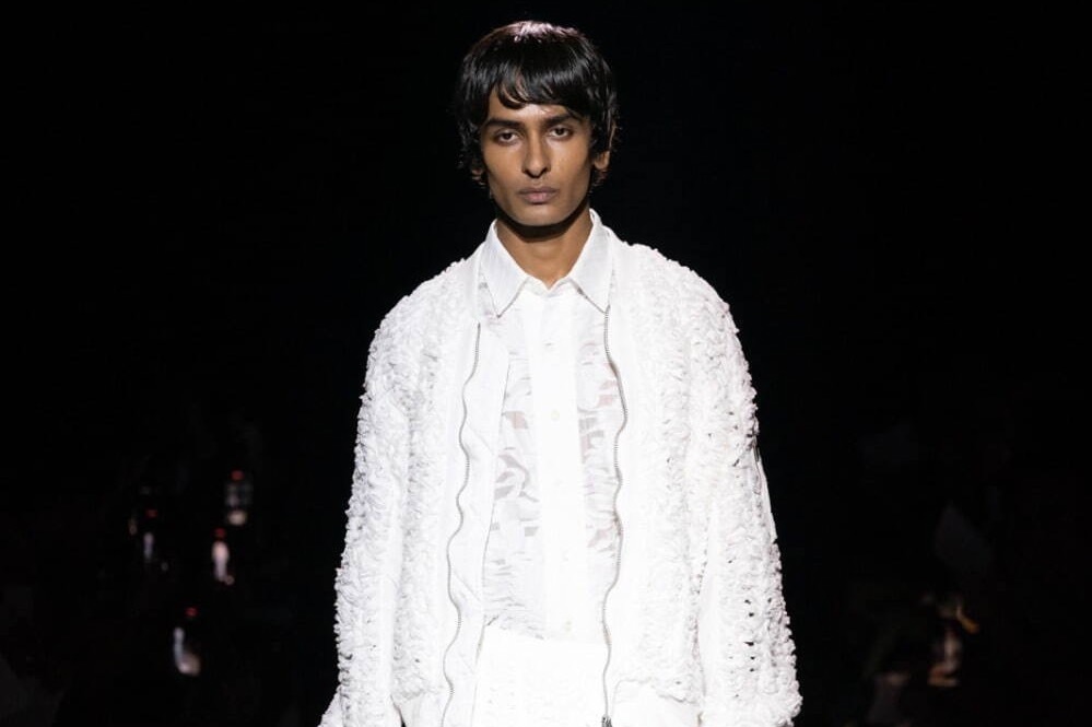 タークの24年春夏、“ナイロンテープ波打つ”刺繍MA-1ジャケット＆“透かし柄”プルオーバー