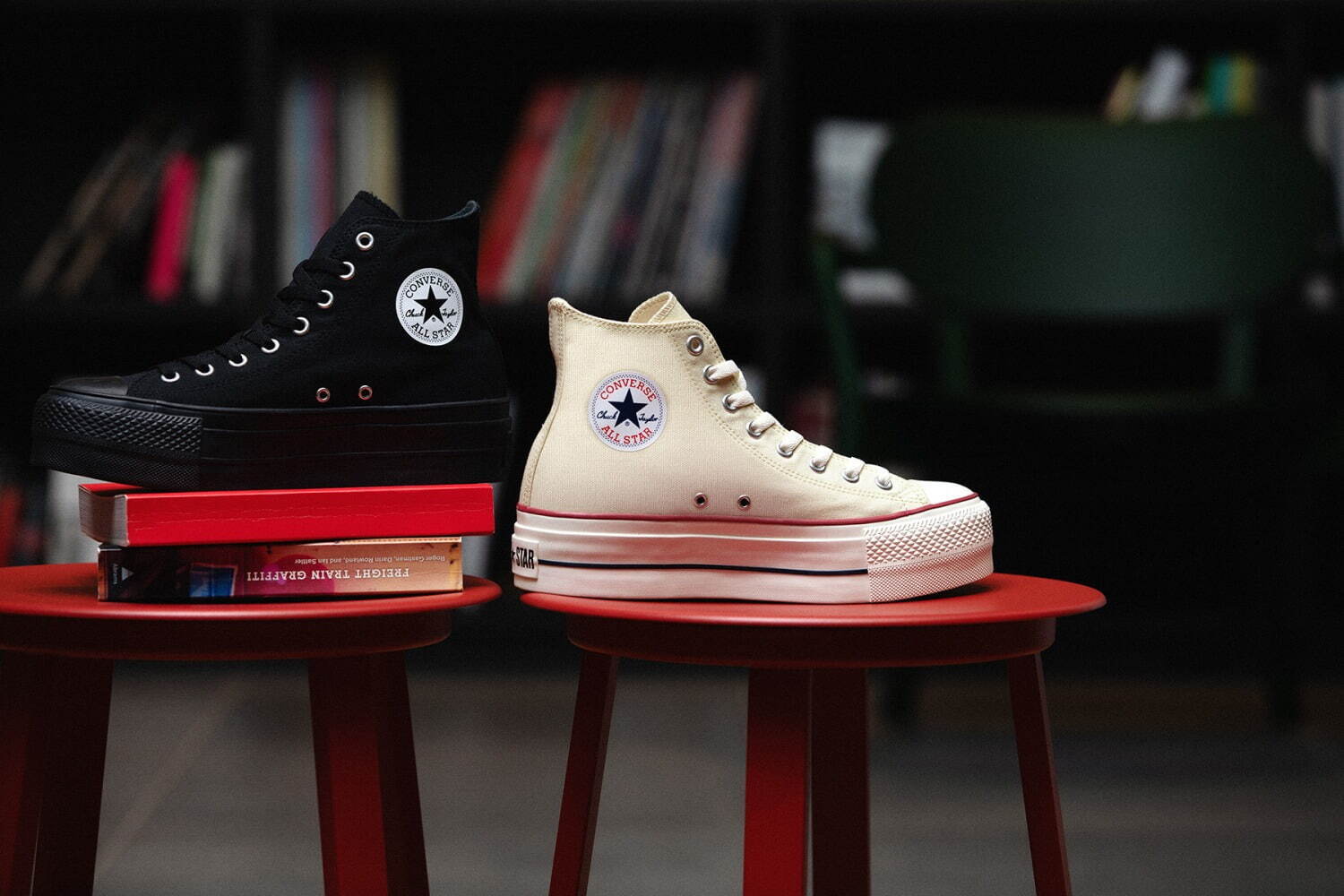 CONVERSE オールスター厚底