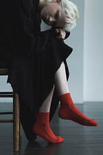 Y's×シックストックスのコラボ靴下第2弾、“途切れたようなライン”のハイゲージソックスなど｜写真13