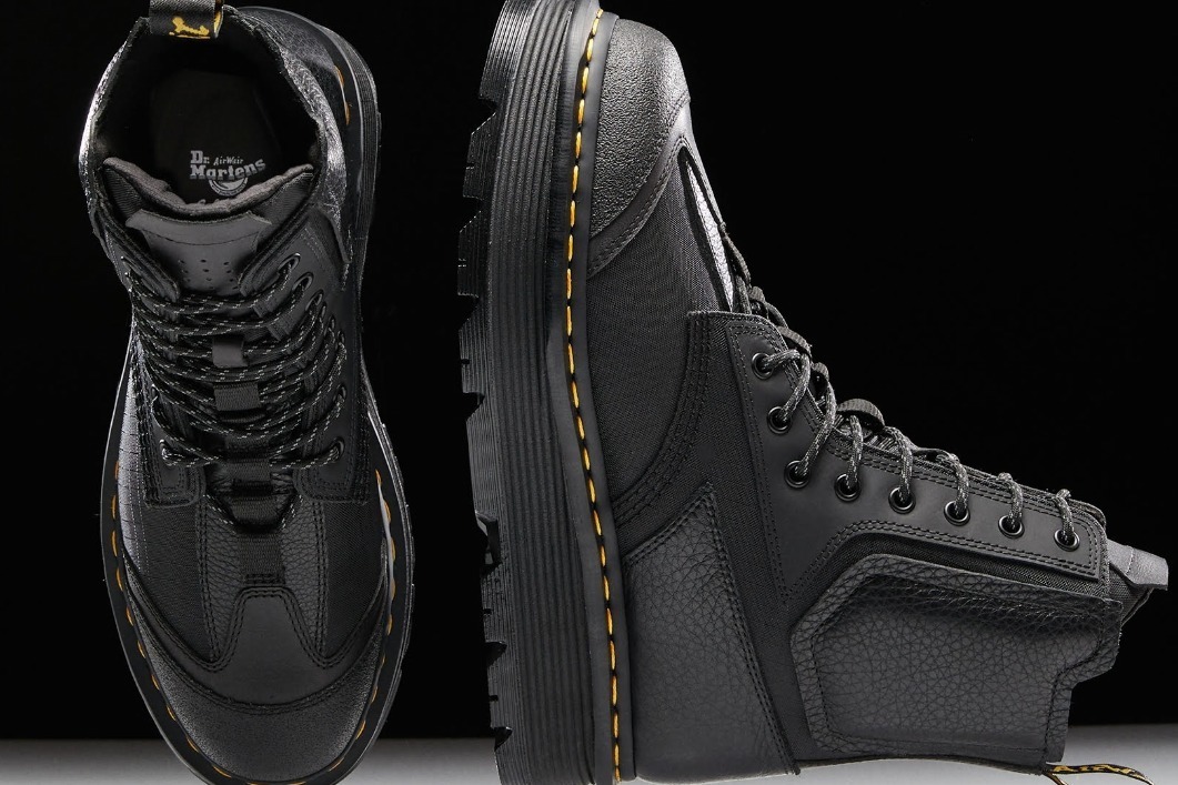 ドクターマーチン「1460」ブーツなどアイコンシューズを再構築、レザー×ナイロンアッパーと軽量ソール