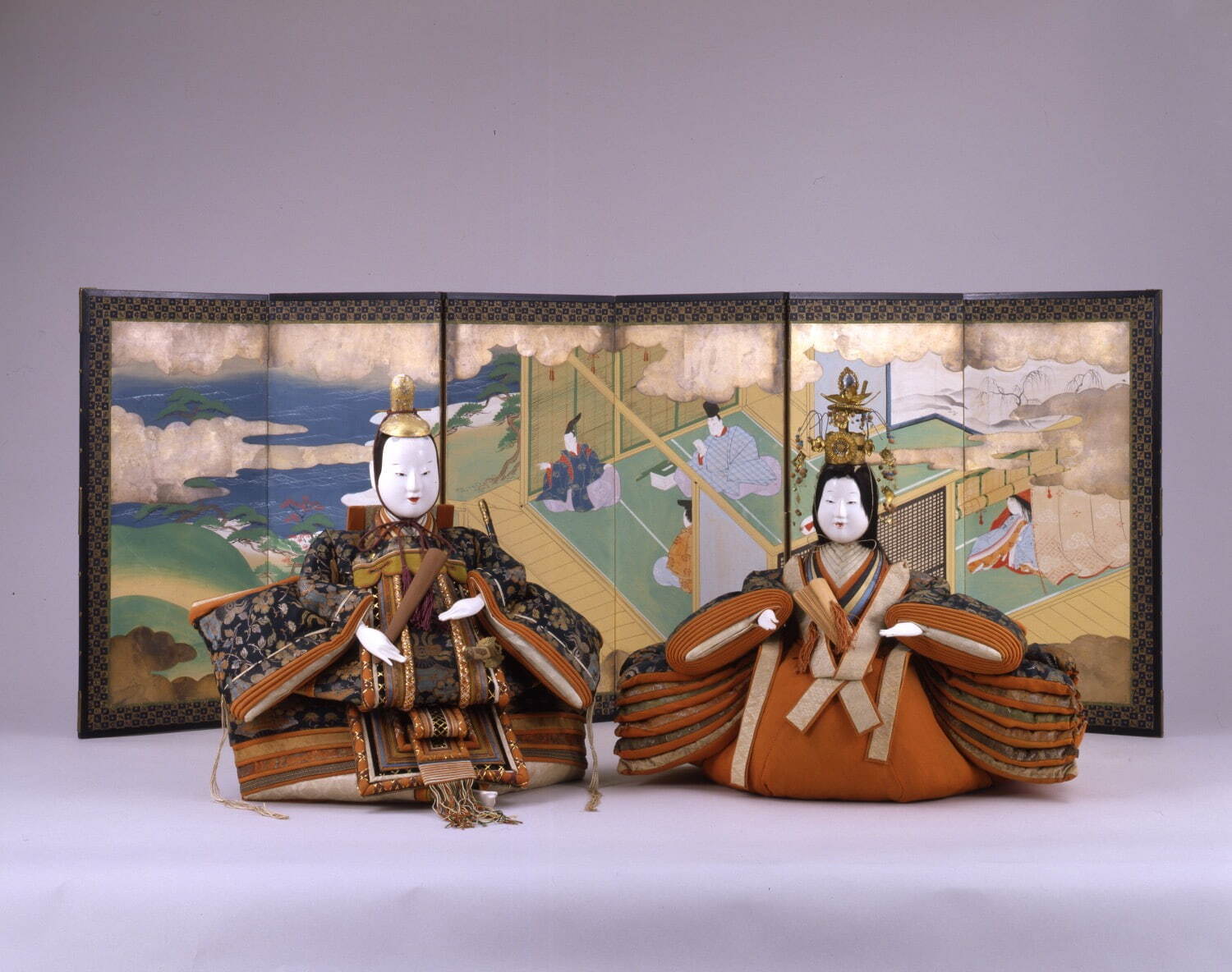 《享保雛》 江戸時代 19世紀 三井記念美術館蔵