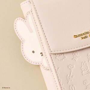 サマンサタバサプチチョイス×ミッフィー、“ひょっこりミッフィー”の財布＆もこもこボアバッグ｜写真3