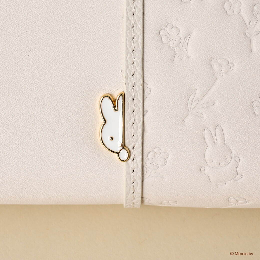 サマンサタバサプチチョイス×ミッフィー、“ひょっこりミッフィー”の財布＆もこもこボアバッグ｜写真13