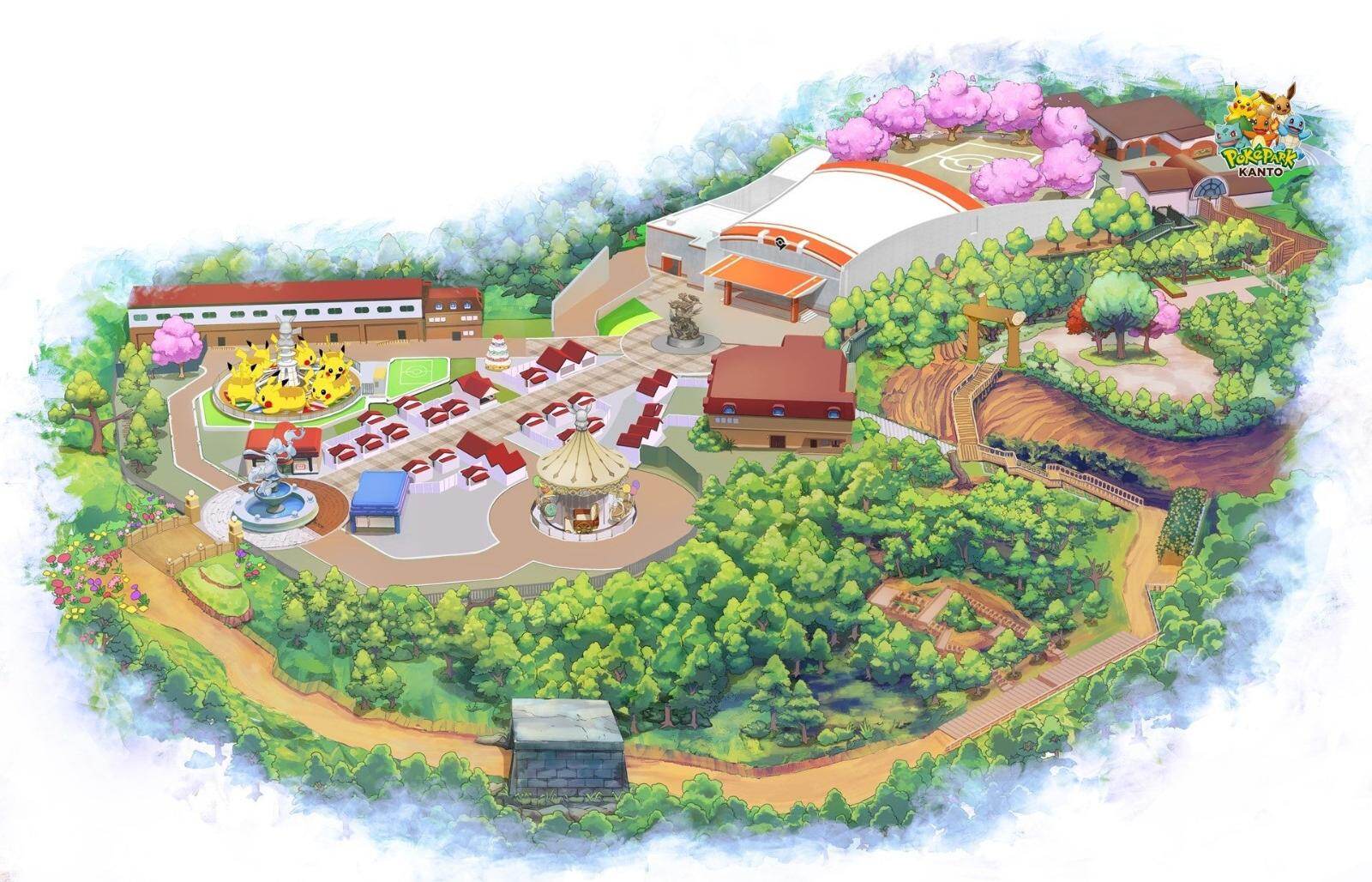 「ポケパーク カントー」ポケモン世界初の常設施設、よみうりランド敷地内に2026年春開業｜写真4