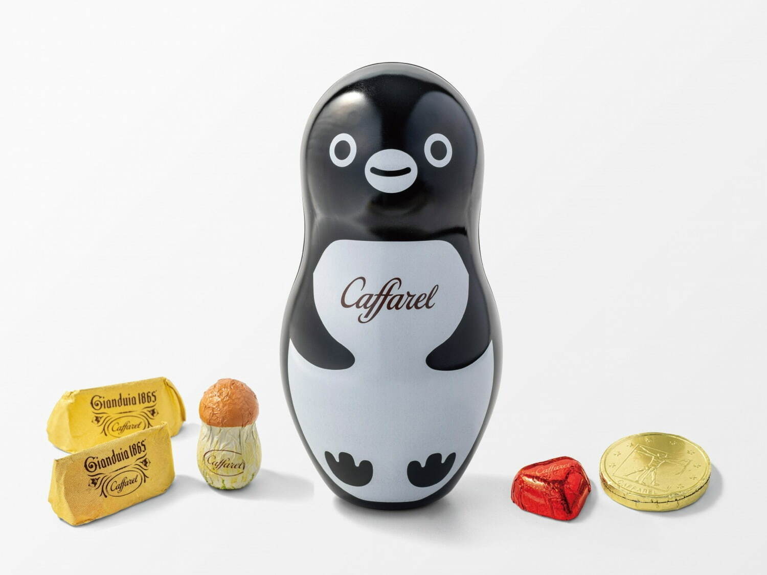 カファレル「Suicaのペンギン ピッコロ缶」5粒 1,296円