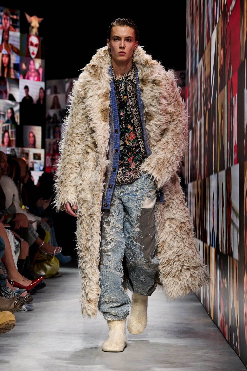 DIESEL archive N-2B がたつく flight jacket