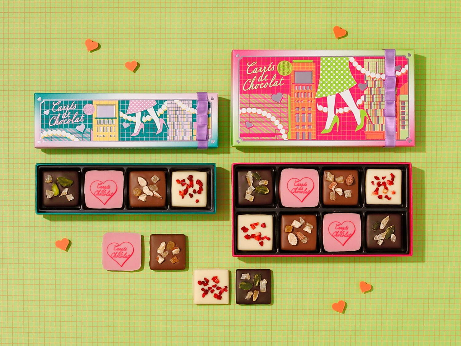 資生堂パーラー、銀座での恋物語を表現した24年のバレンタインチョコレート｜写真3