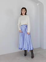 スナイデル24年春新作ウェア、淡いピンクの“刺繍”カーディガン＆ふんわりチュールスカートなど｜写真11