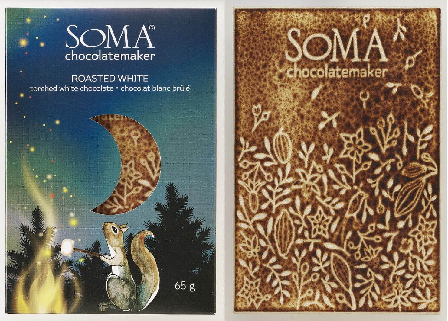 〈ソマチョコレートメーカー〉ローストホワイトチョコレート(1枚) 3,240円