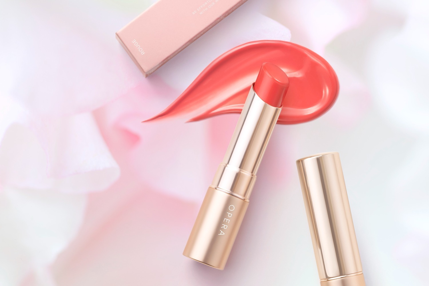 保湿ケア｜オペラ24年春コスメ「リップティント N」“透明感コーラルピンク”の復刻新色でみずみずしい唇に