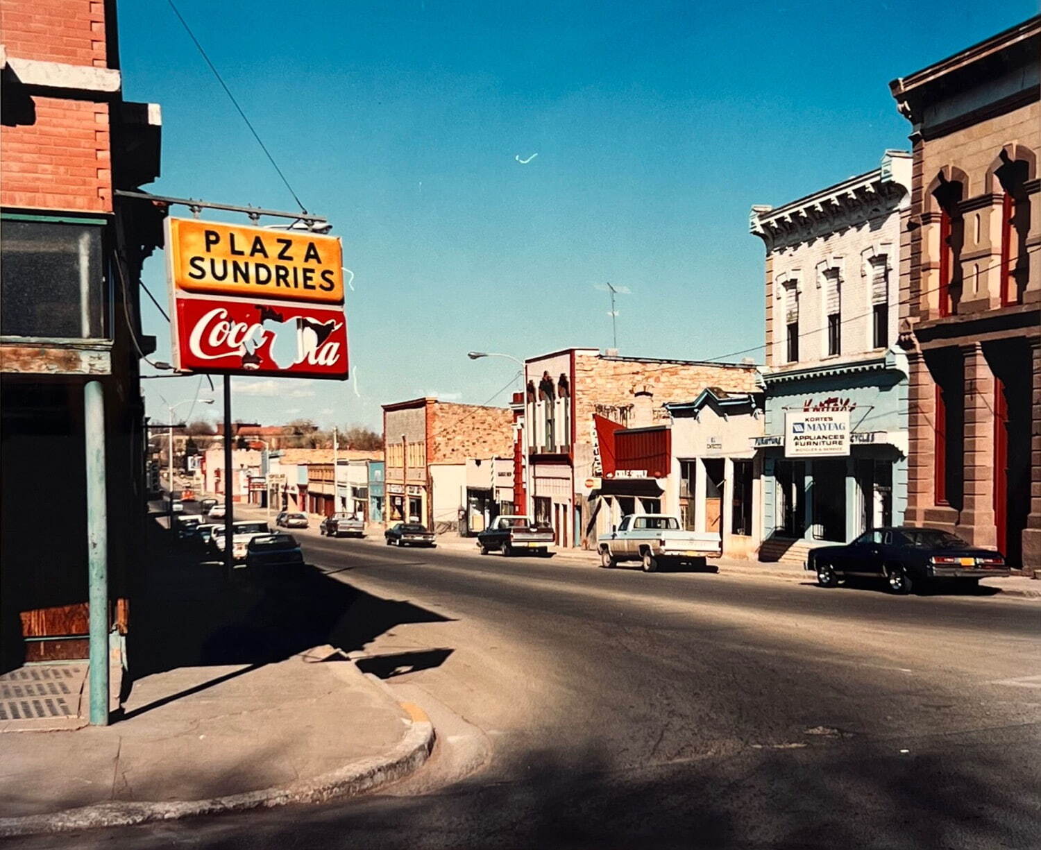 ヴィム・ヴェンダース 《Sun dries, Las Vegas, New Mexico》 1983年
紙、ダイトランスファープリント 31×37cm