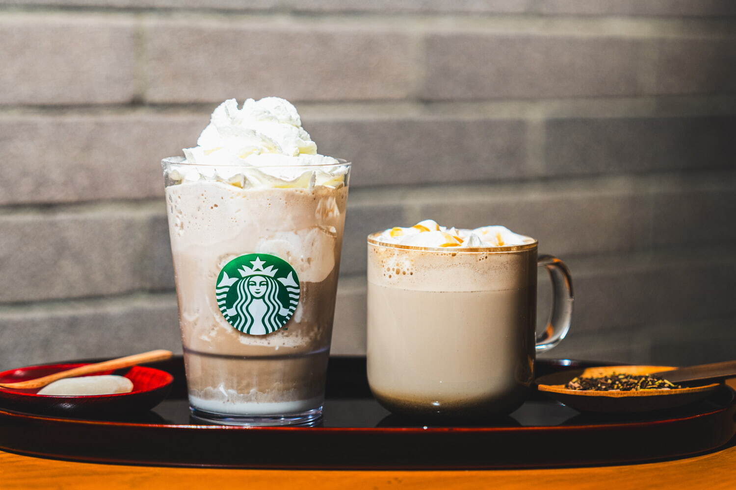 「ほうじ茶 もちっと ミルク フラペチーノ」