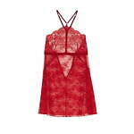 インティミッシミの新作ランジェリー、“星空グリッター煌めく”ベルベットブラ＆総レースのレッドドレス｜写真7