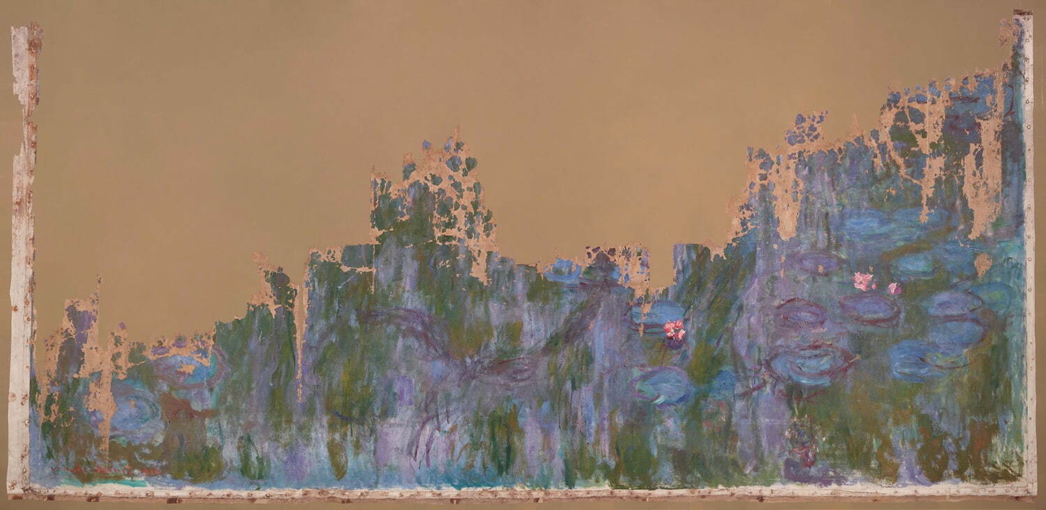 クロード・モネ 《睡蓮、柳の反映》 1916年
油彩、カンヴァス 国立西洋美術館蔵 松方幸次郎氏御遺族より寄贈(旧松方コレクション)